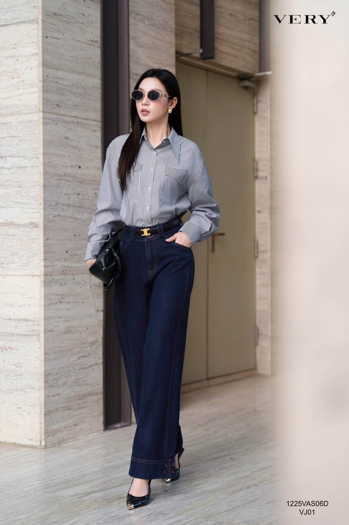 Áo sơ mi kẻ 1225VASM06D