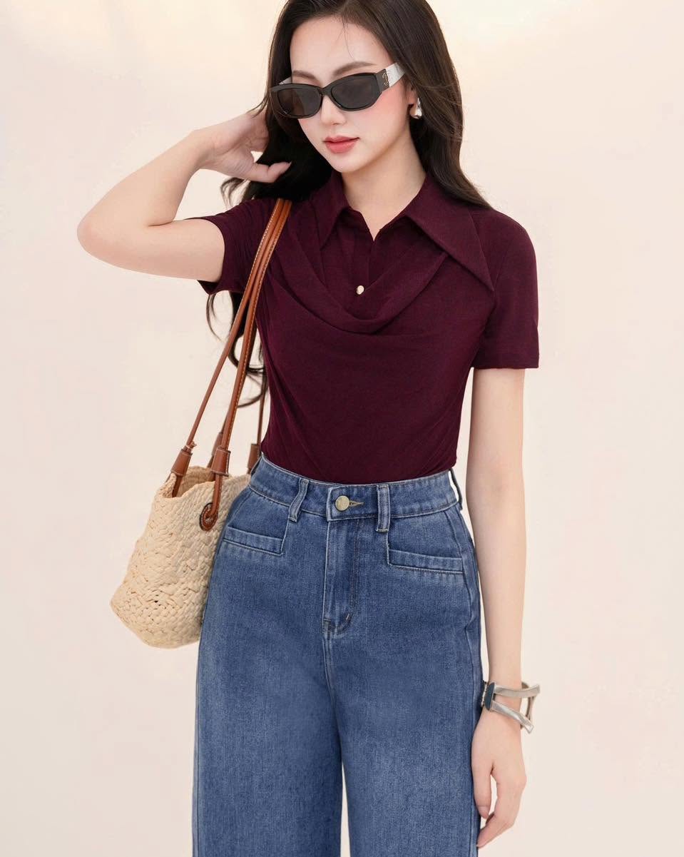 Quần suông vẩy can sườn 0126VQJ01S